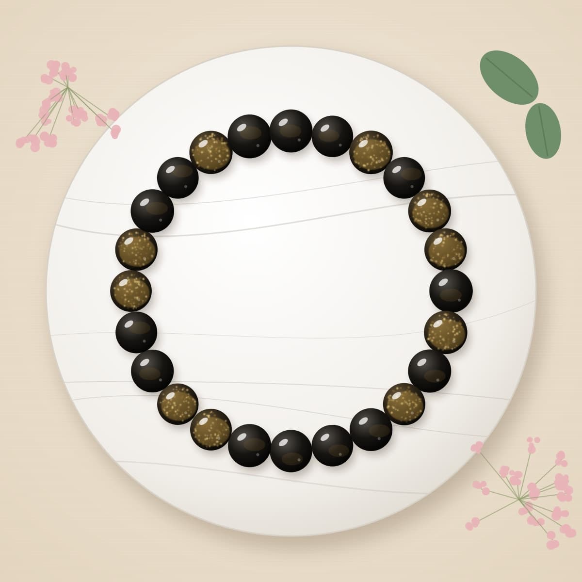 Golden Obsidian Bracelet